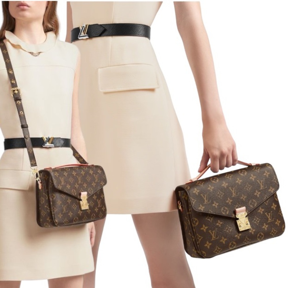 Like New! LV LOUIS VUITTON Monogram Pochette Metis Comes with Tags - Picture 5 of 16